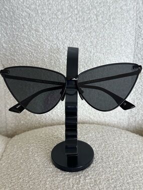 Le Specs Luxe Women’s Neo Cat Eye Sunglasses Black Frame 64mm